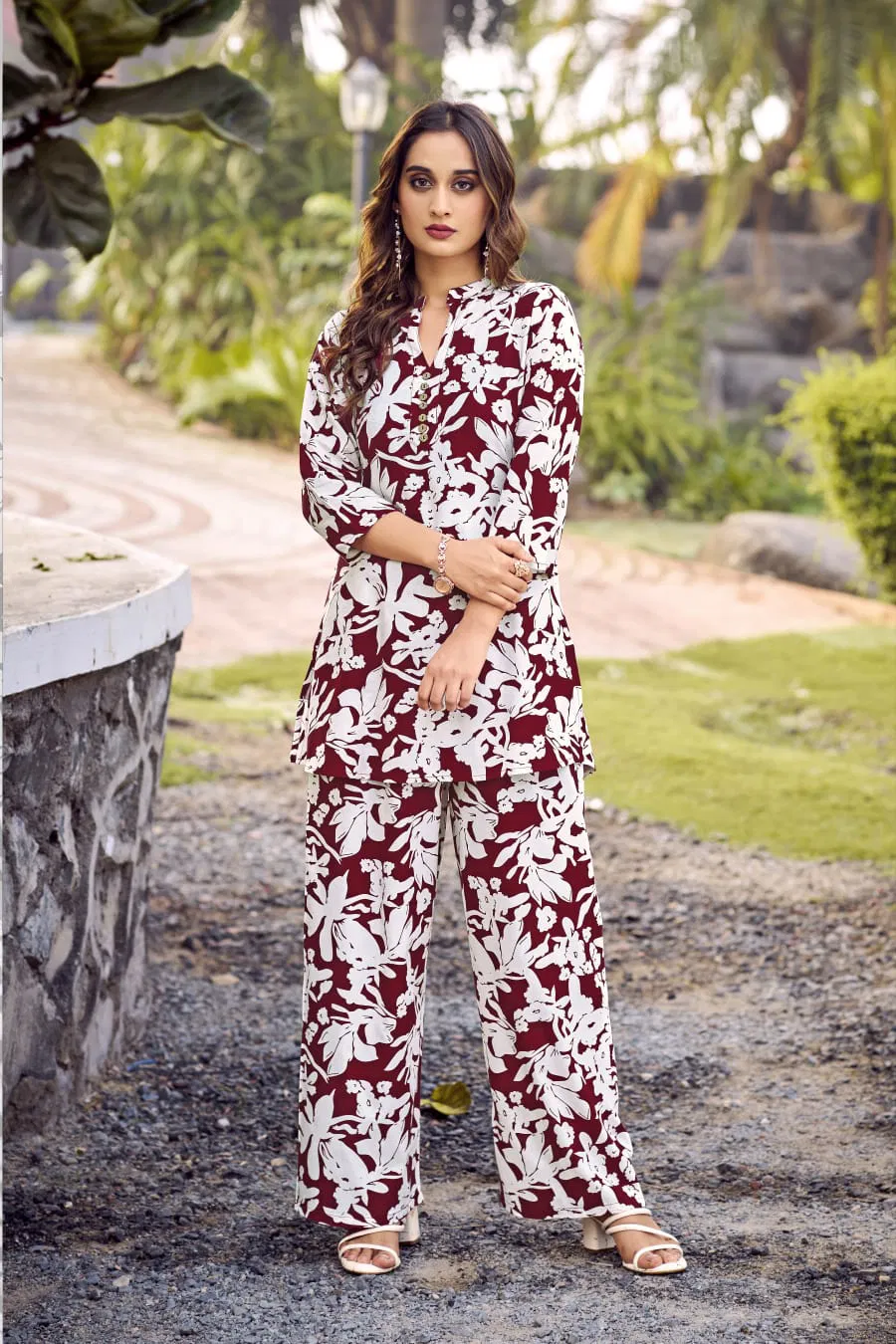 Tips And Tops Fashion Beats Vol 10 Rayon Printed Co Ord Set Orders In India

